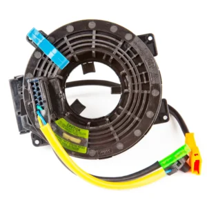 Proton 3-wire airbag clock spring PW950820, wholesale steering column spiral cable assembly for vehicle SRS. Durable automotive electrical contact unit for B2B auto parts importers.